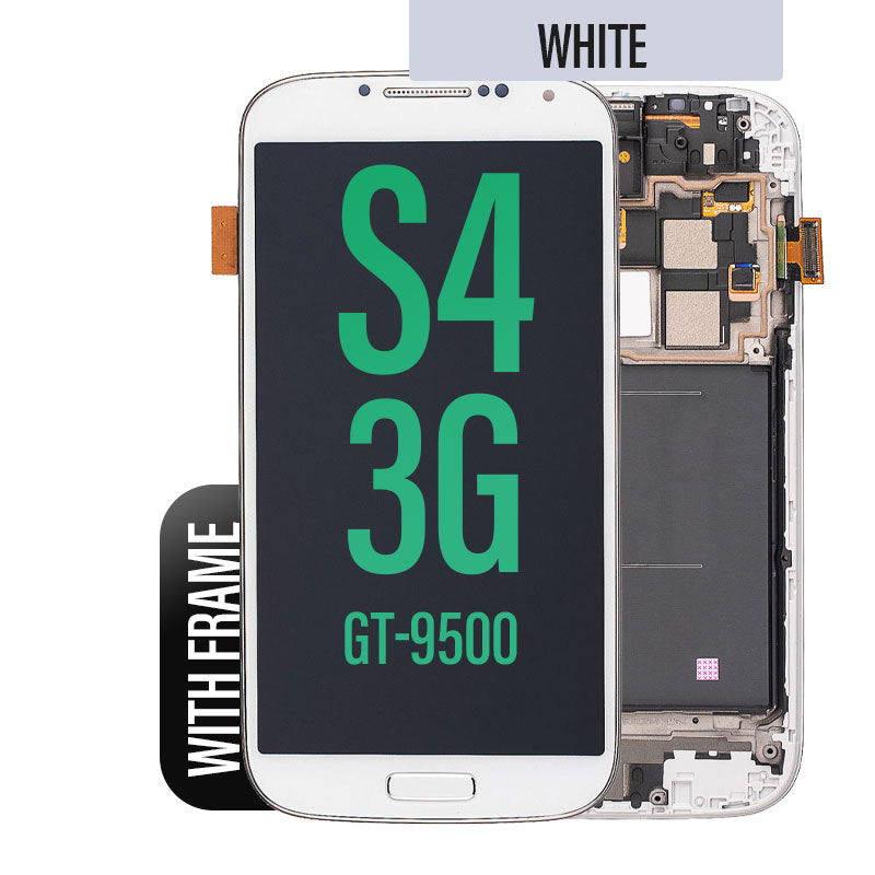 LCD Touch Screen Assembly with Frame For Galaxy S4 3G GT-I9500