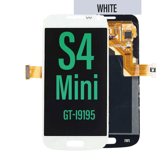 LCD Touch Screen Assembly For Galaxy S4 Mini - White