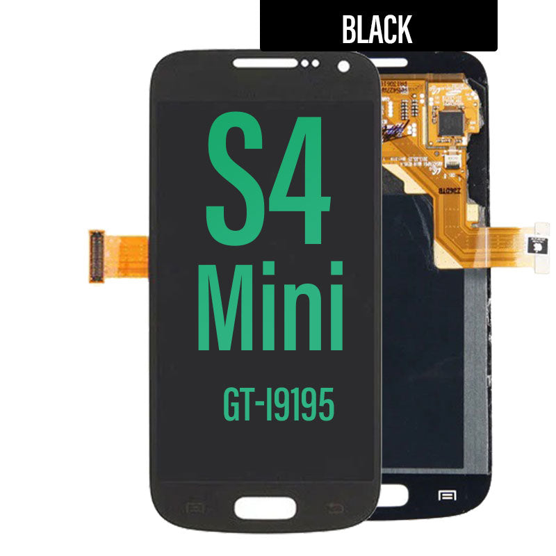 LCD Touch Screen Assembly For Galaxy S4 Mini - Black