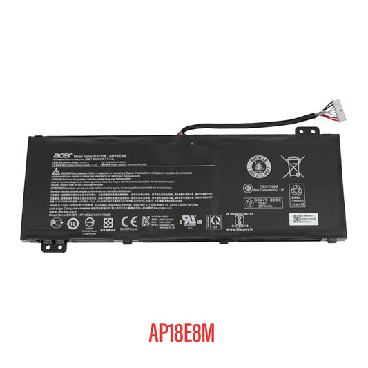 Acer AP18E8M Battery Replacement 37Wh 4.8Ah