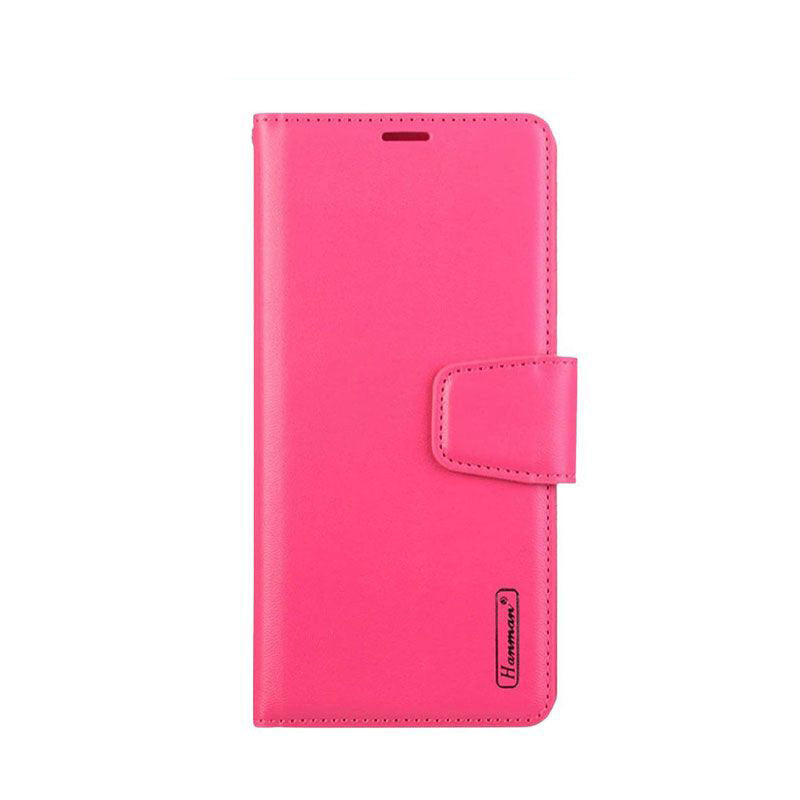 Hanman Wallet Leather Case Cover for Galaxy A06