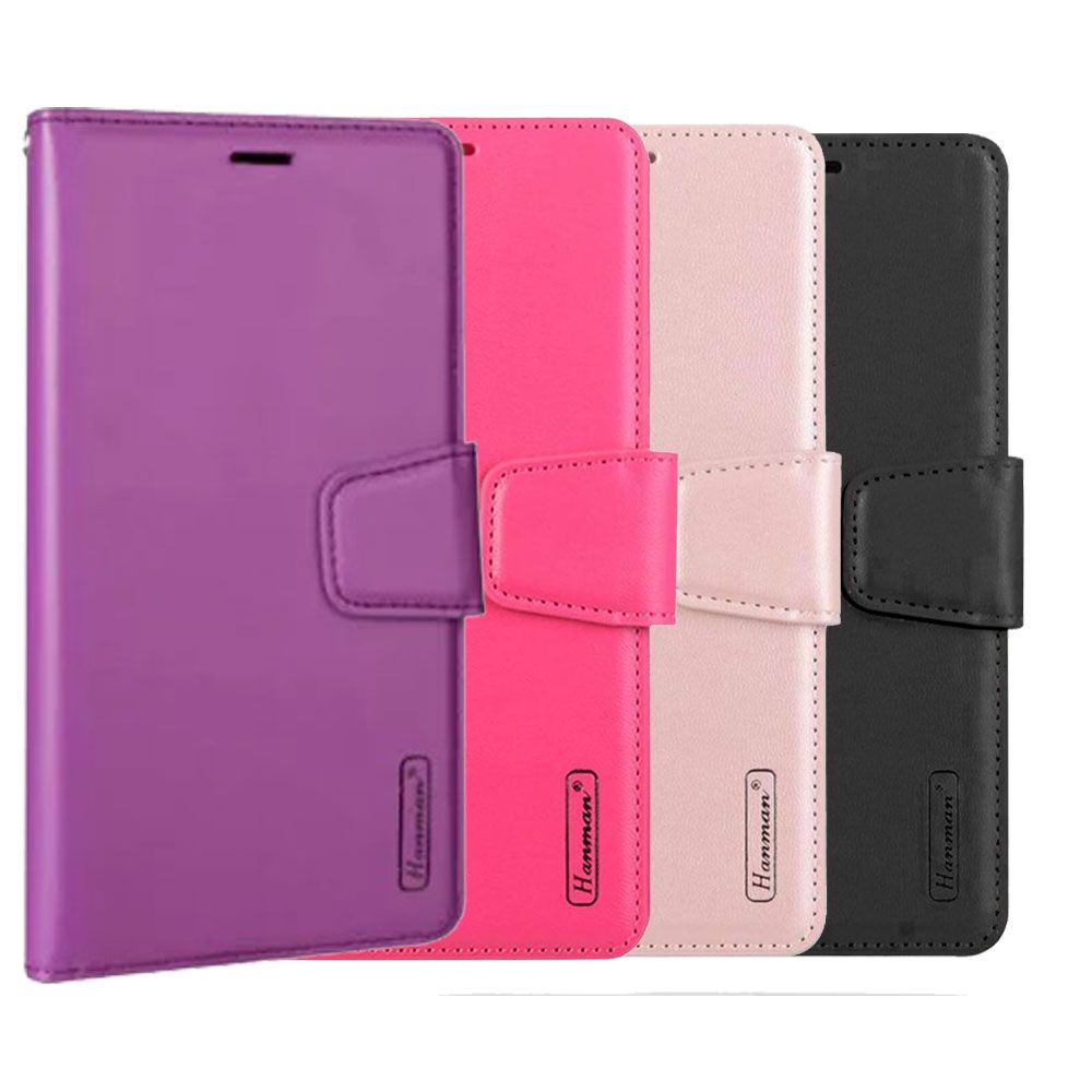 Hanman Wallet Leather Case Cover for Galaxy A06