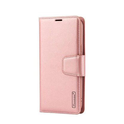 Hanman Wallet Leather Case Cover for Galaxy A16