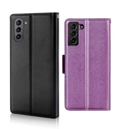 Hanman Wallet Leather Case Cover for Galaxy A16