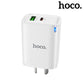 Hoco 30W Fast Charging Wall Charger Adaptor USB-C + USB-A DNU3