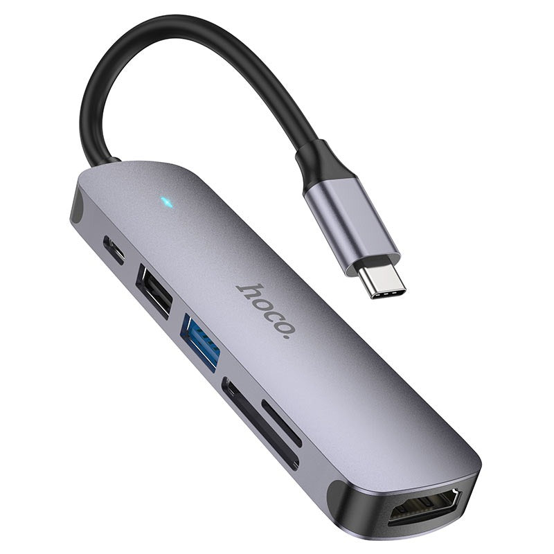 Hoco USB-C 6-in-1 Multi-Function Converter HB28