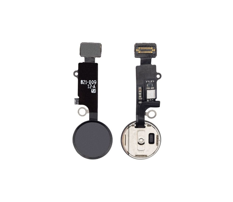 Aftermarket Home Button and Flex Cable 6th gen For iPhone 8 / 8 Plus / 7 / 7 Plus/ SE 2020 - Black