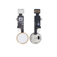 Aftermarket Home Button and Flex Cable 6th gen For iPhone 8 / 8 Plus / 7 / 7 Plus/ SE 2020 - Gold