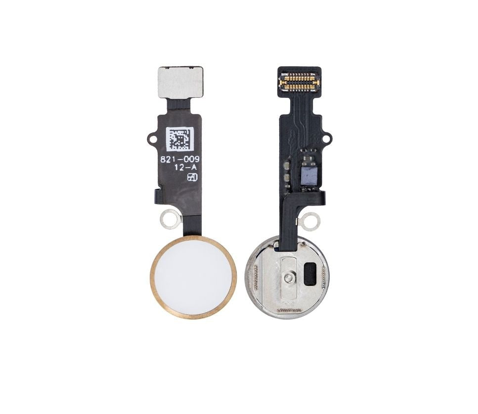 Aftermarket Home Button and Flex Cable 6th gen For iPhone 8 / 8 Plus / 7 / 7 Plus/ SE 2020 - Gold