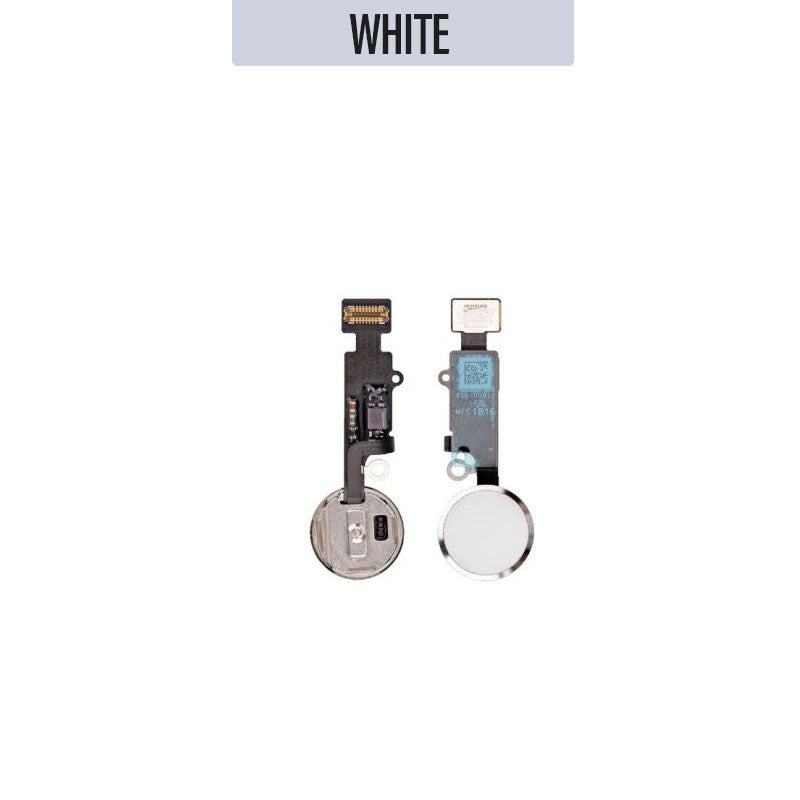 Aftermarket Home Button and Flex Cable 6th gen For iPhone 8 / 8 Plus / 7 / 7 Plus/ SE 2020 - White