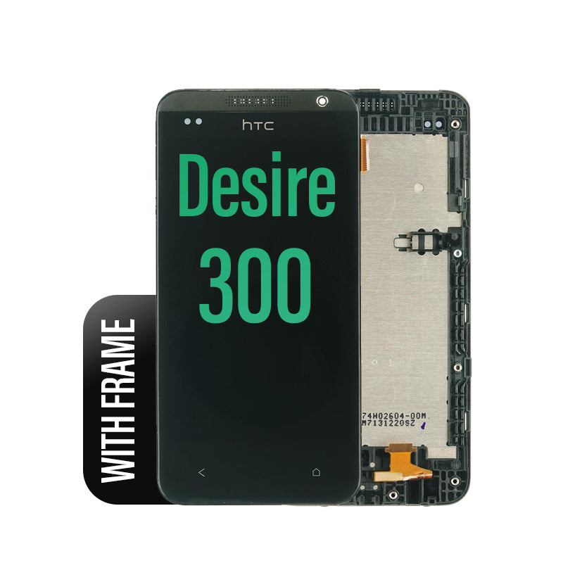 LCD Touch Screen Assembly with Frame for HTC Desire 300