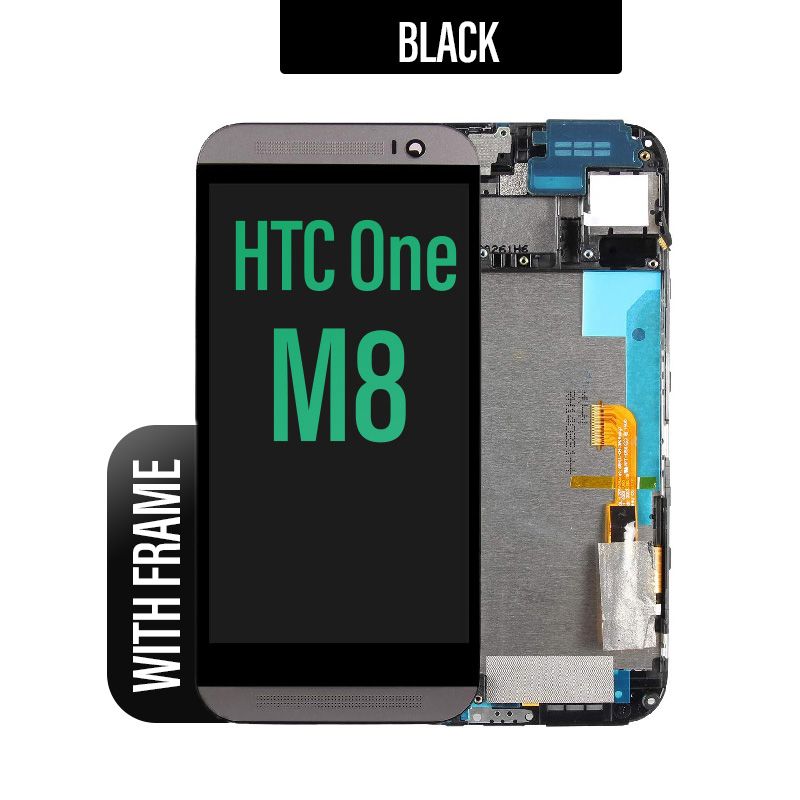 LCD Touch Screen Assembly with Frame for HTC One M8