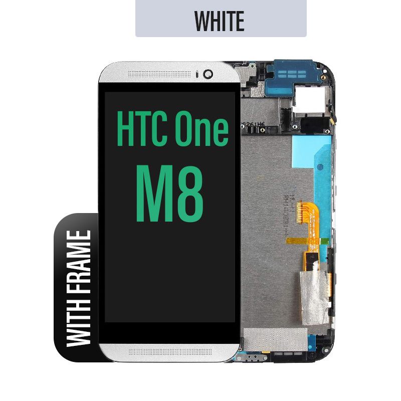 LCD Touch Screen Assembly with Frame for HTC One M8