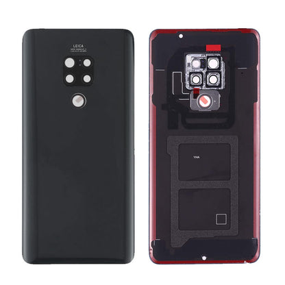 Back Glass Cover with Camera Lens For Huawei Mate 20