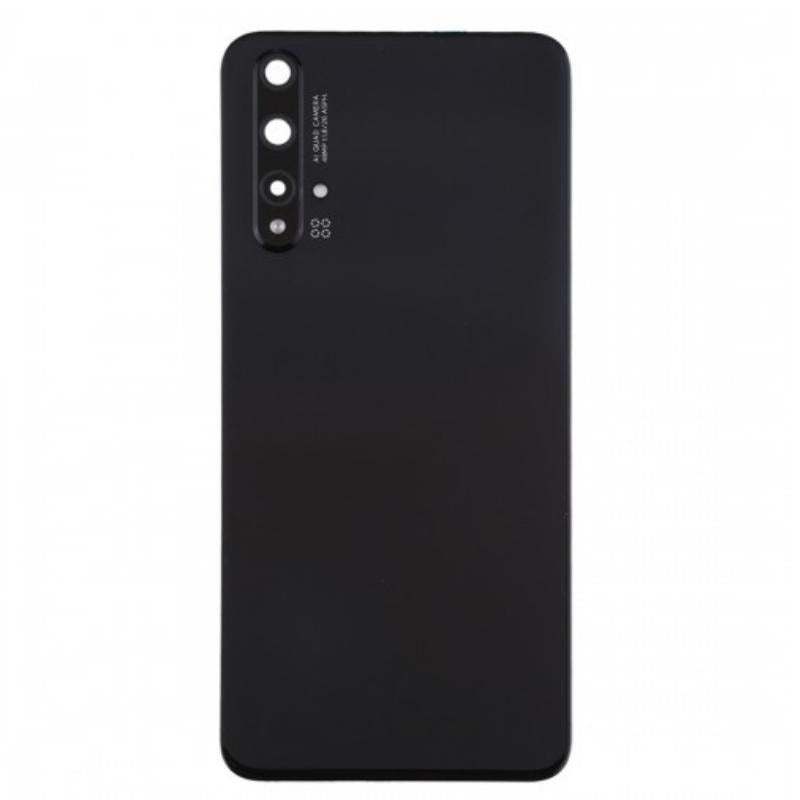 Back Glass Cover with Camera Lens For Huawei Nova 5T-Black