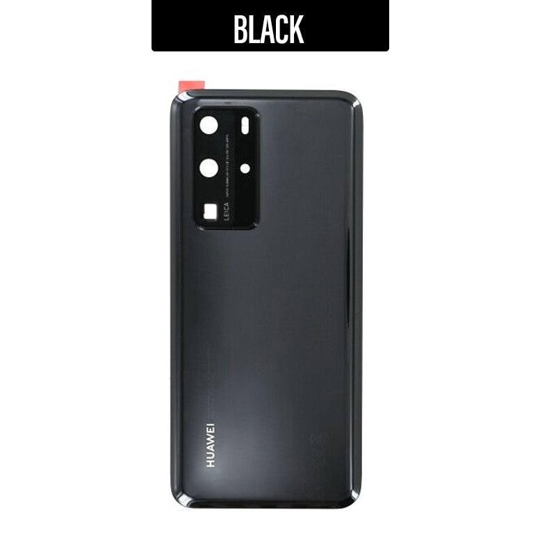 Back Glass Cover with Camera Lens For Huawei P40