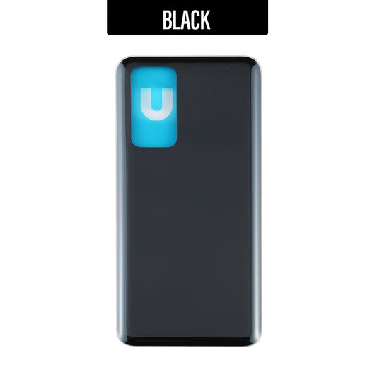 Back Glass Cover (No Camera Lens) For Huawei P40 Pro-Black