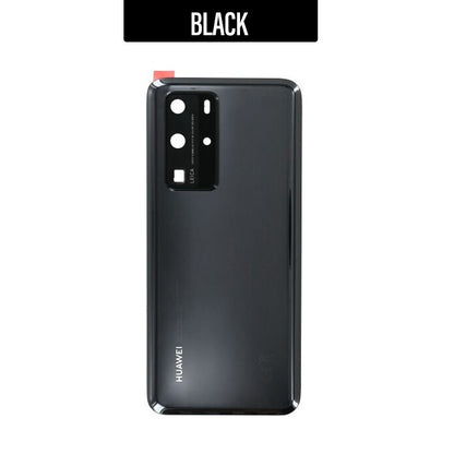 Back Glass Cover With Camera Lens For Huawei P40 Pro