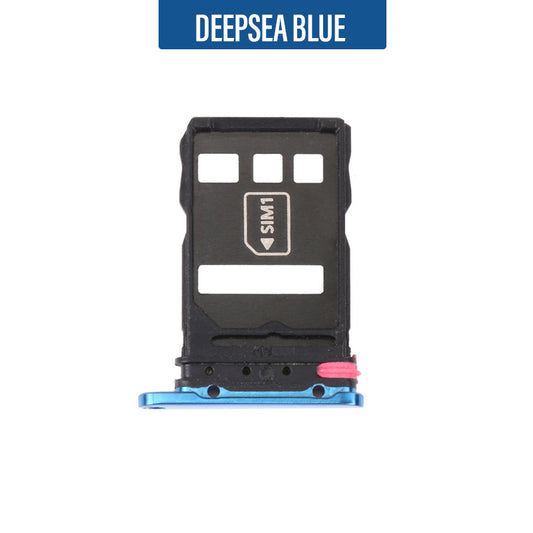 SIM Card Tray for Huawei P40 Pro- Deepsea Blue
