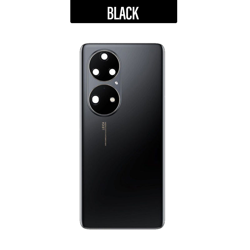 Back Glass Cover With Camera Lens For Huawei P50 Pro