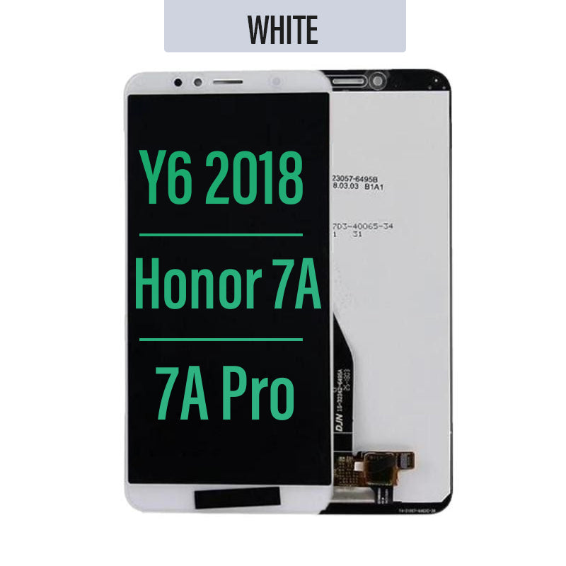 Huawei Y6 2018/Honor 7A/ 7A Pro LCD Touch Screen Assembly -White