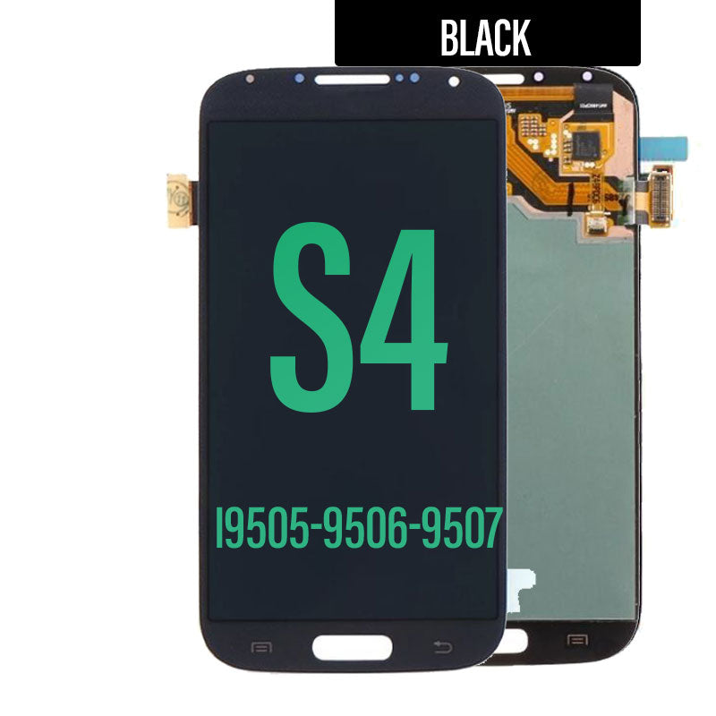 LCD Touch Screen Assembly For Galaxy S4 - Black