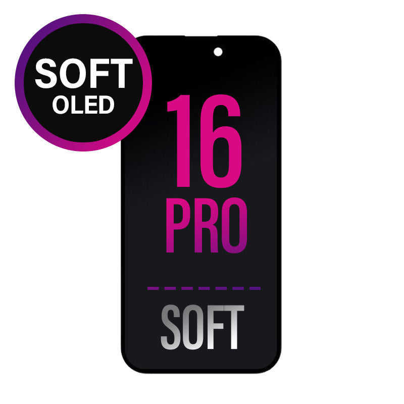 iPhone 16 Pro Screen Replacement Assembly -SOFT OLED