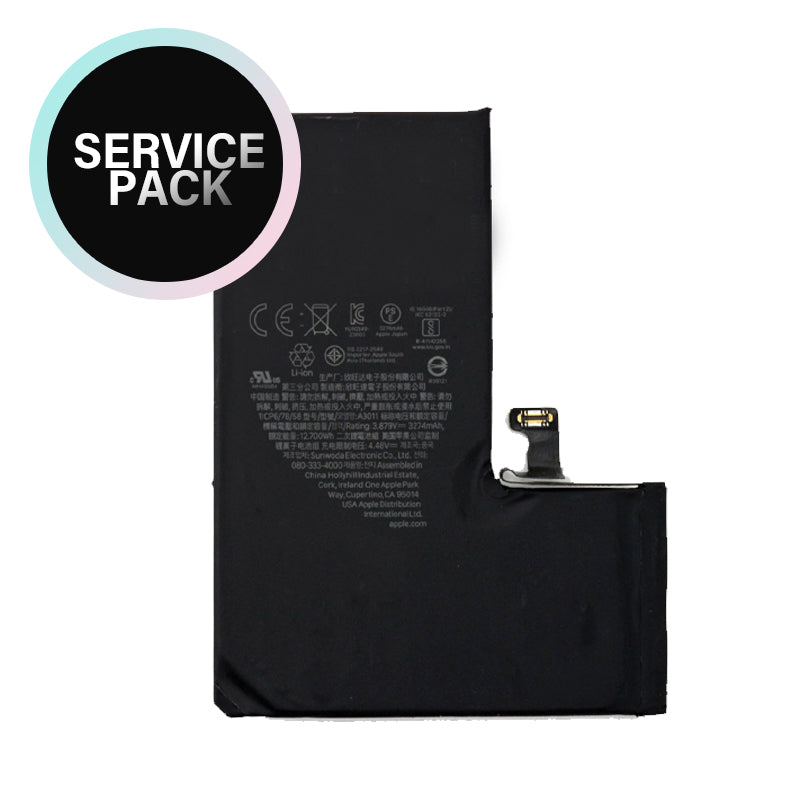 Battery Replacement For iPhone 16 Pro - Service Pack
