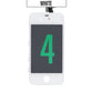 LCD Touch Screen Assembly For iPhone 4 - White