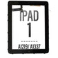 Touch Screen Digitizer Assembly with frame For iPad 1