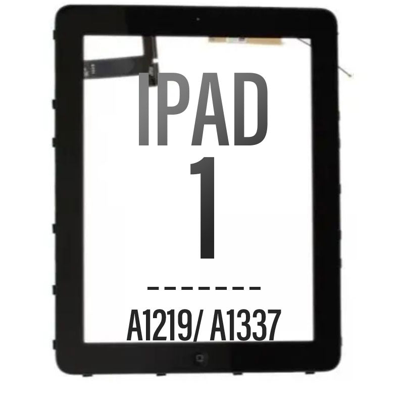 Touch Screen Digitizer Assembly with frame For iPad 1