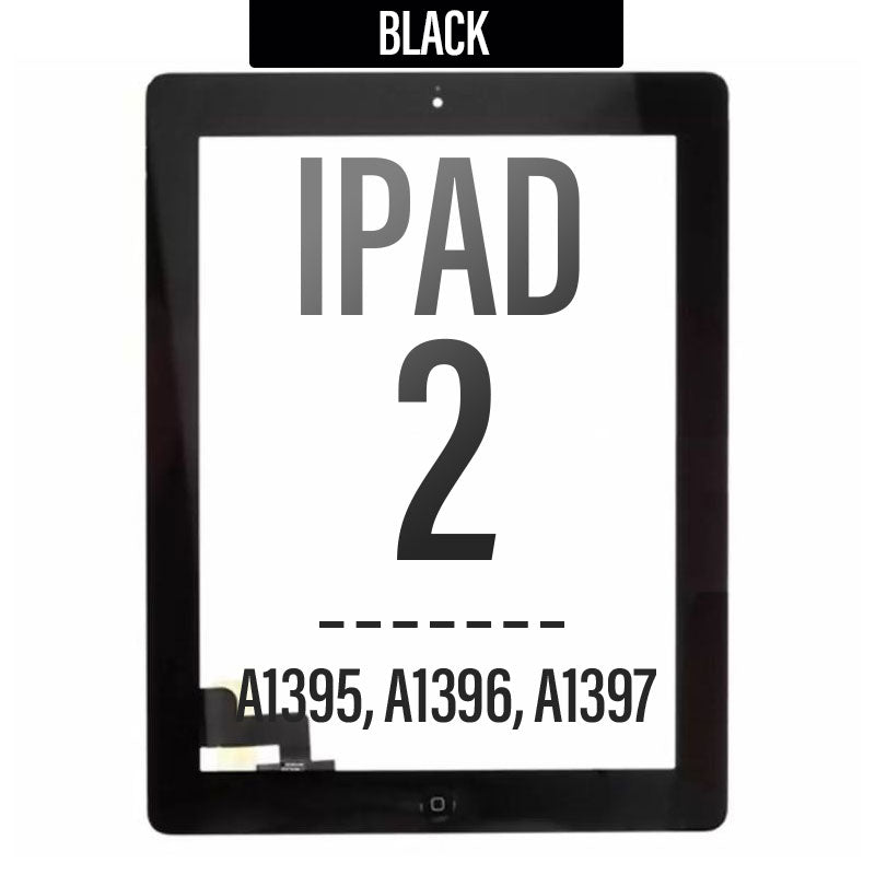 Digitizer Touch Screen Assembly For iPad 2 2nd Gen with Home Button