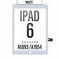 Touch Screen Digitizer with Adhesive For iPad 6th Gen 2018 (A1893/A1954) - White (No Home Button)