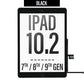 Touch Screen Digitizer with Adhesive For iPad 7th Gen/ 8th Gen/ 9th Gen (10.2 inch) - Black(With Home Button)