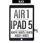 Touch Screen Digitizer With Adhesive Tape For iPad Air/ 5th Gen - Black