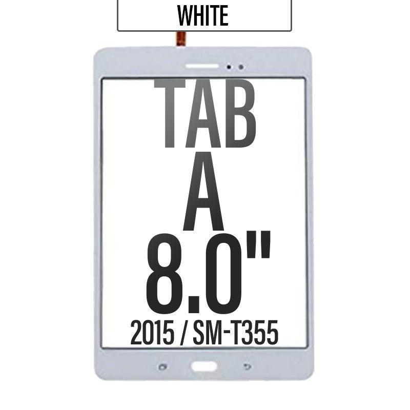 Touch Screen Digitizer For Galaxy Tab A 8.0 T355 - White