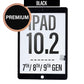 Touch Screen Digitizer with Adhesive For iPad 7th Gen/ 8th Gen/ 9th Gen (10.2 inch) - Black(No Home Button)