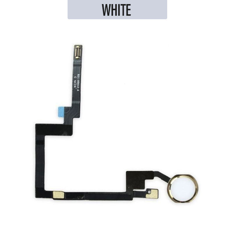 Home Button Flex Assembly For iPad Mini 3 - White