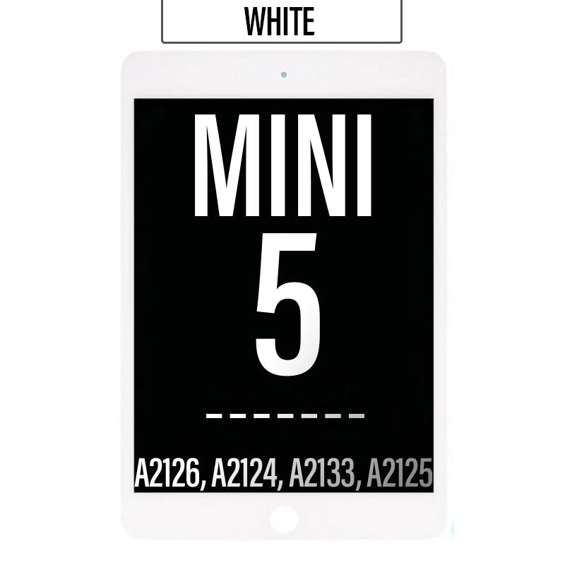 LCD Touch Screen Assembly For iPad Mini 5 - White