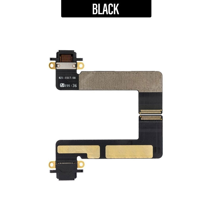 Charging Port Flex For iPad Mini - Black