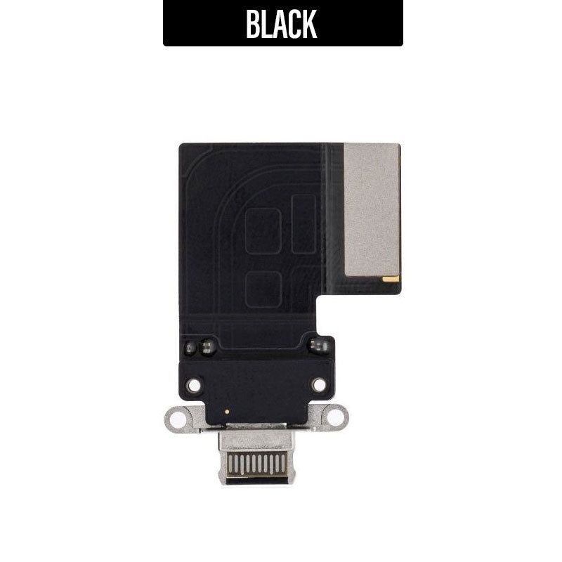 Charging Port Flex For iPad Pro 11/ 11 2020/ 12.9 3rd Gen/4th Gen - Black