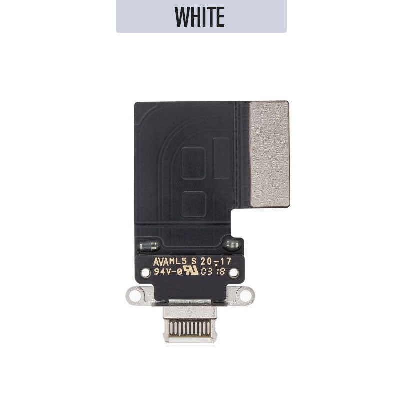 Charging Port Flex For iPad Pro 11/ 11 2020/ 12.9 3rd Gen/4th Gen - White