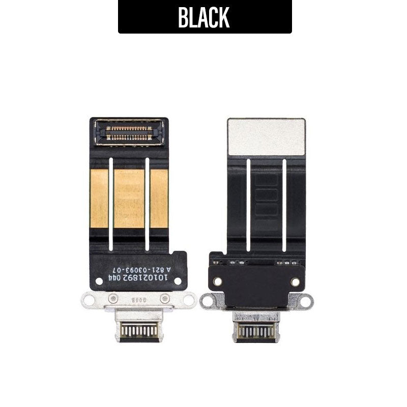 Charging Port Flex For iPad Pro 11 2021/2022 / 12.9 5th Gen/6th Gen - Black
