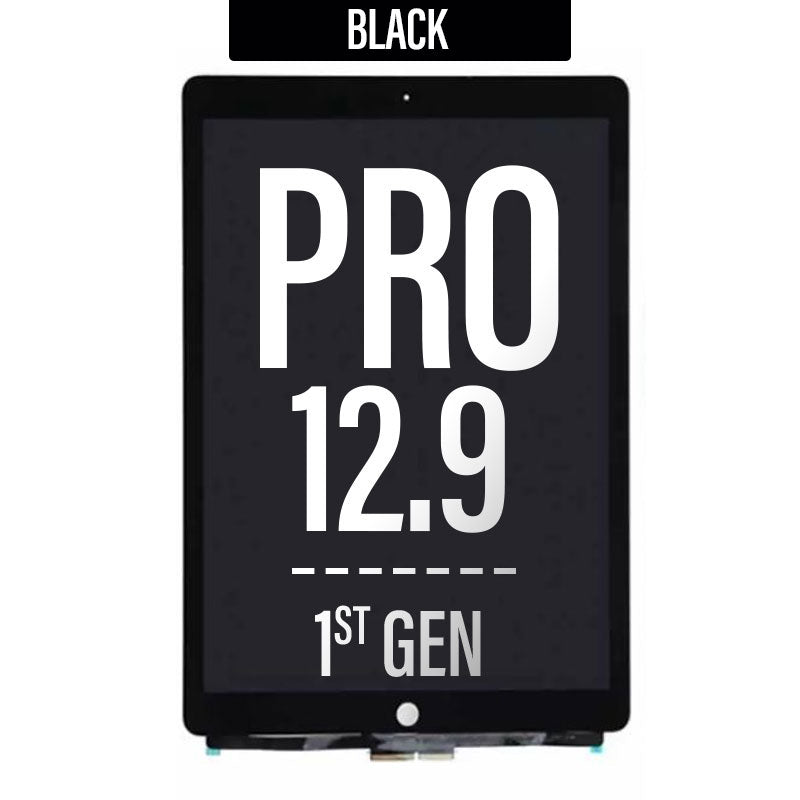 LCD Touch Screen Assembly with Flex cable soldered For iPad Pro 12.9 (1st Gen) - Black