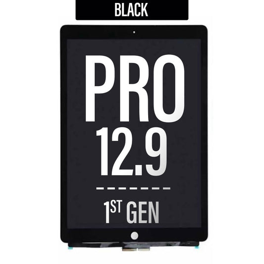 LCD Touch Screen Assembly with Flex cable soldered For iPad Pro 12.9 (1st Gen) - Black