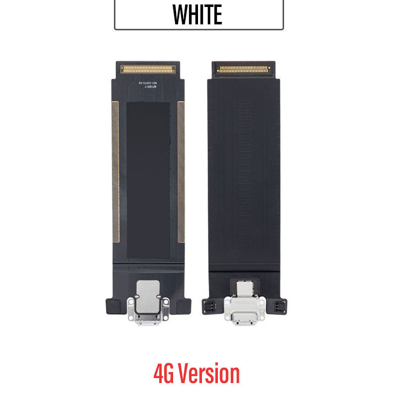 Charging Port Flex For iPad Pro 12.9 2nd Gen - White (4G)
