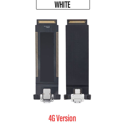 Charging Port Flex For iPad Pro 12.9 2nd Gen - White (4G)