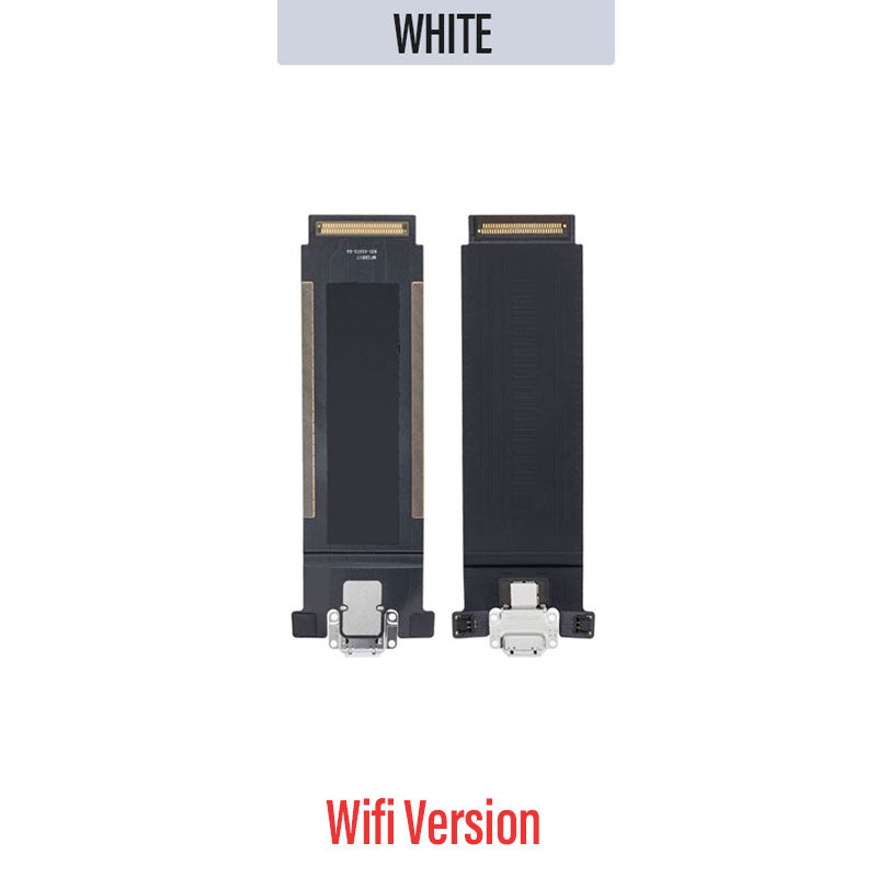 Charging Port Flex For iPad Pro 12.9 2nd Gen - White (Wifi)