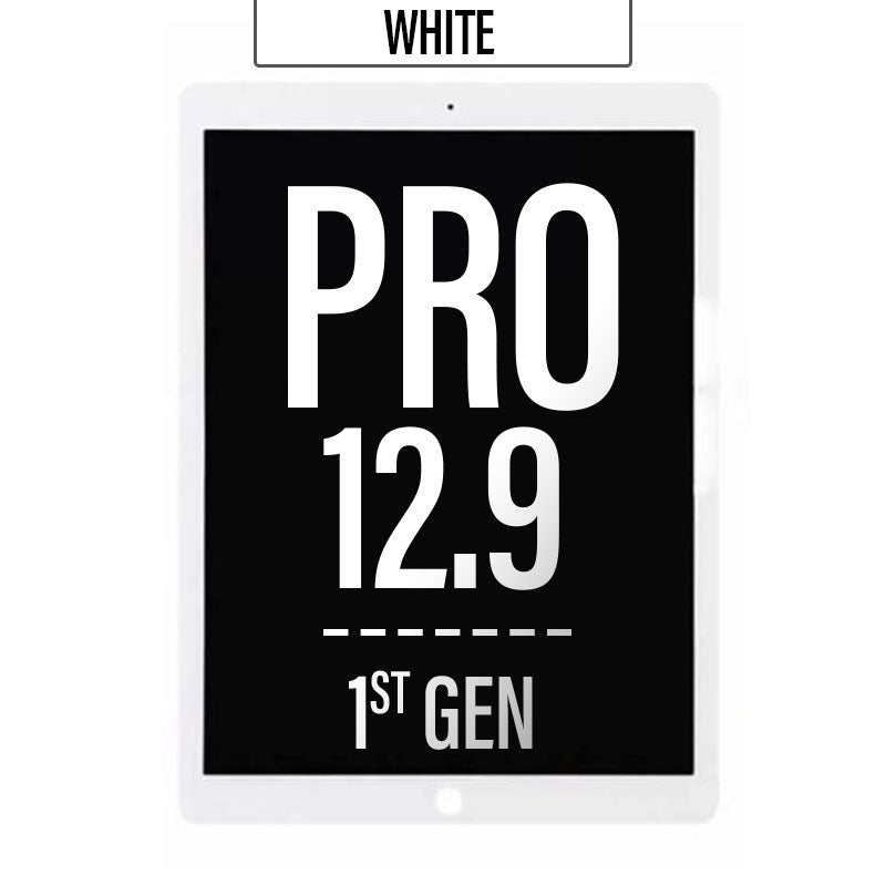 LCD Touch Screen Assembly with Flex cable soldered For iPad Pro 12.9 (1st Gen) - White