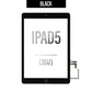 Touch Screen Digitizer Home Button Assembly With Adhesive For iPad  5th Gen - Black